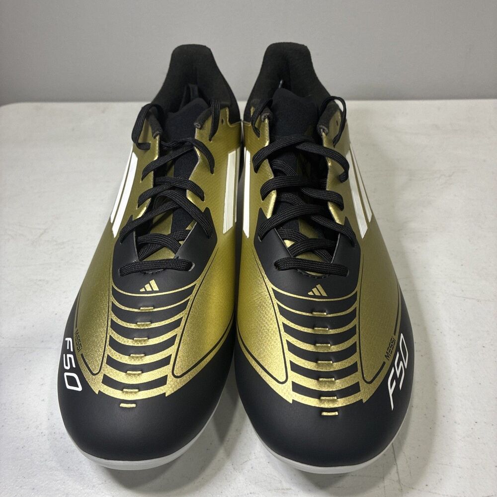 Adidas F50 Elite FG Messi TRIUNFO DORADO Soccer Cleats Men’s 10.5 New IG6717 - Picture 1 of 5
